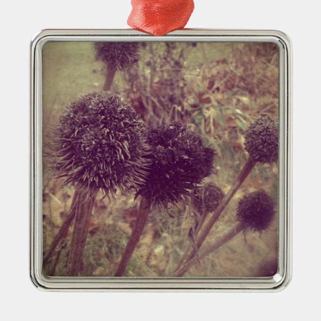 Vinterblommor Julgransprydnad Metall (Framsidan)