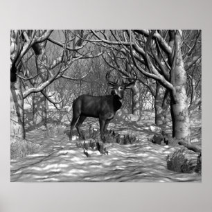 Vinterbock B/W Poster