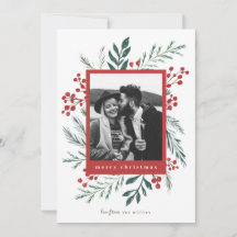 Vinterbotaniker Elegant Julfoto