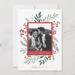 Vinterbotaniker Elegant Julfoto