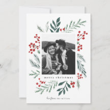 Vinterbotaniker Elegant Julfoto