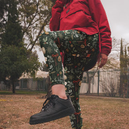 Vinterbotanisk julafton leggings