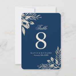 Vinterbröllop Bordskort