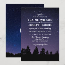 vinterbröllop i gräs träd