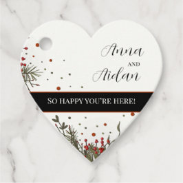 Vinterbröllopsblommor Modern Elegans Inspirerande Gåvor Etiketter