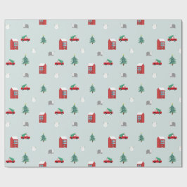 Vinterbyn Presentpapper - Julpresent