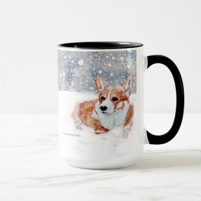 VinterCorgi Mugg (Höger)