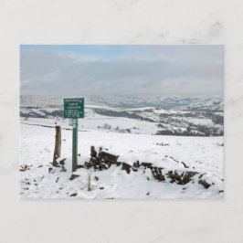 Vinterdag Bowstonegate Vykort