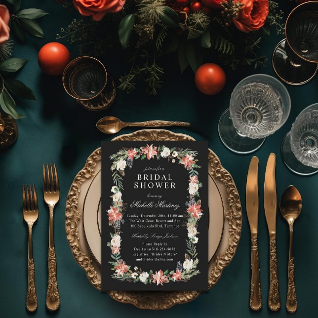 Vinterdagen Elegant - Möhippa vid jul Inbjudningar (Skapare uppladdad)