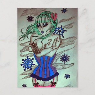 vinterdeppighet vykort