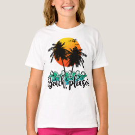 Vinterdeppigheter, strand behar - drömmar av t-shirt