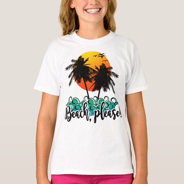 Vinterdeppigheter, strand behar - drömmar av t-shirt (Framsida)