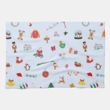 Vinterdjur i snögubbe under jultomten