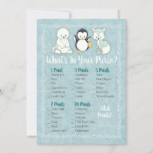 Vinterdjur - vad är i ditt köldspel?