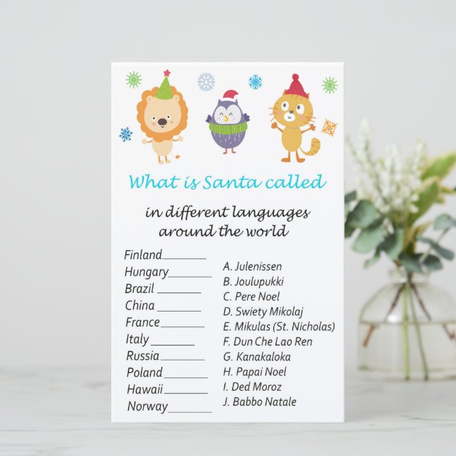 Vinterdjur - värld runt (Stående Fram)