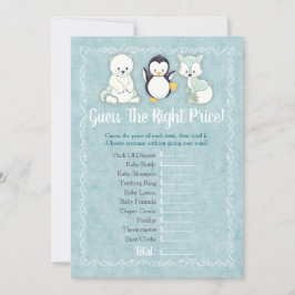 Vinterdjuren Baby gissar Högernas Prisa spel