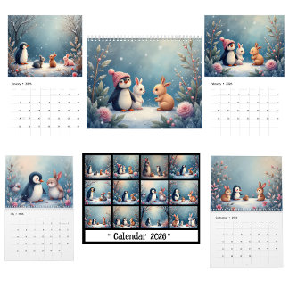 Vinterdjurkalender Kalender