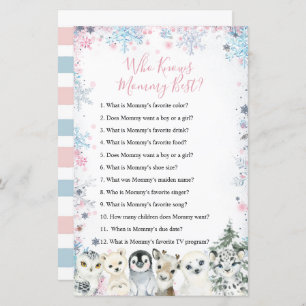 Vinterdjursartiklar för träd som känner till Mamma