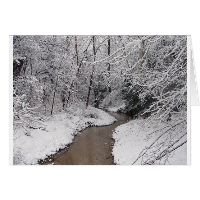 Vinterdöden Hälsningskort (Framsidan Horizontal)