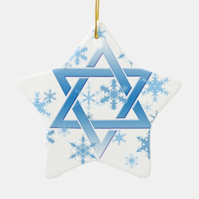 vinterdråp julgransprydnad keramik (Framsidan)