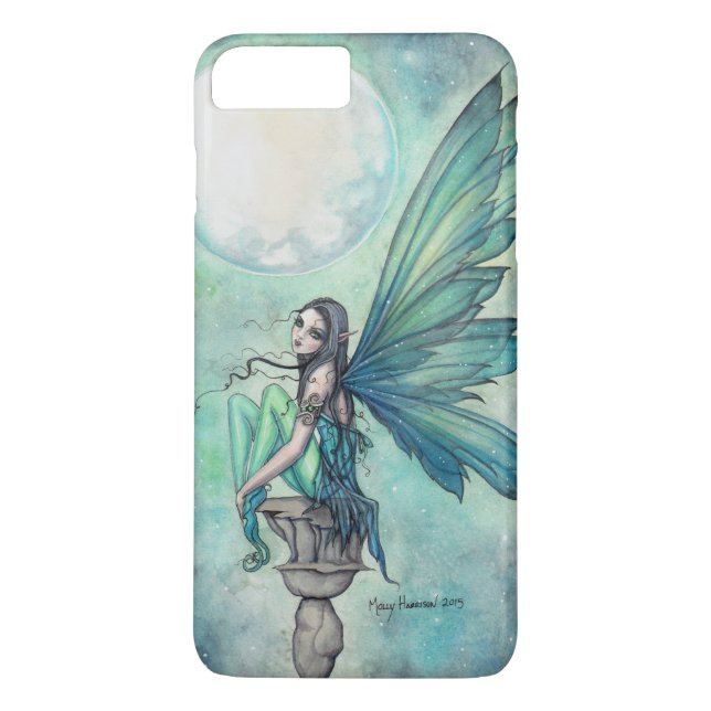Vinterdröm Älv Fantasy Konst Illustration Case-Mate iPhone Skal (Baksida)