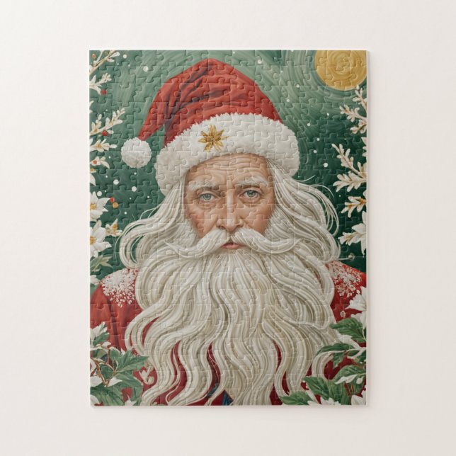 Vinterens blommande välsignelse pussel (Vertikal)