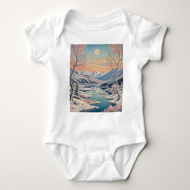 Vinterens lugn t shirt (Framsida)