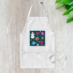 Vinterfåglar i Snö med Snögubbe Förkläde<br><div class="desc">Koka lite helgdag med den här charmerande apron som visar färglösa tecknader som njuter av en snödag med en glad snögubbe. Perfekt för bakning, konstruktion eller helgdag... Den här plattan tillför roligt och festivt tryck till ditt kök medan du håller dig ren. En perfekt för hemkockar och älskare under vintern....</div>