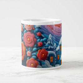 Vinterfantasi jumbo mugg