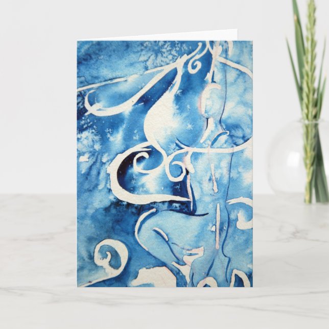 Vinterfekort Helgkort (Framsida)