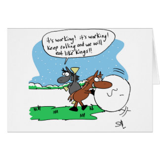 Vinterfestmåltid Hälsningskort