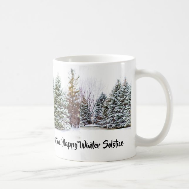 Vinterfirande / Glad Solstice Mugg (Höger)