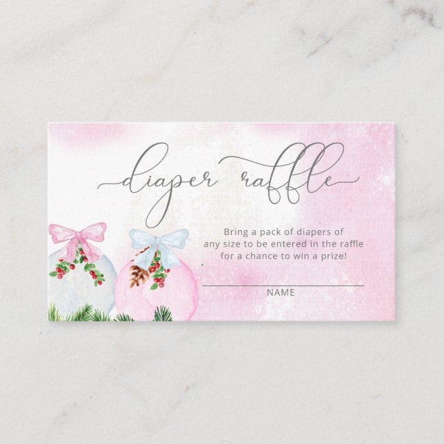 Vinterflickduschdisketter Tilläggskort (Framsida)