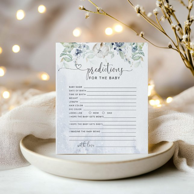 Vinterförutsägelse för babykort (Skapare uppladdad)