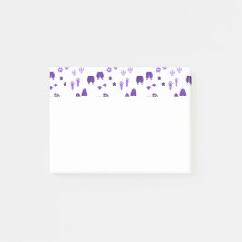 Vinterfotavtryck Post-it Block