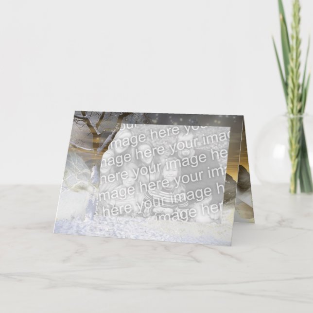 Vinterfoto Kort (Framsida)