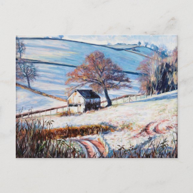 Vinterfrost 2009 vykort (Framsida)