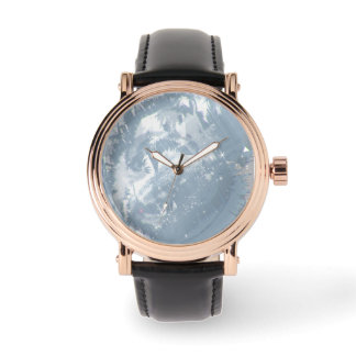 Vinterfrost mönster armbandsur