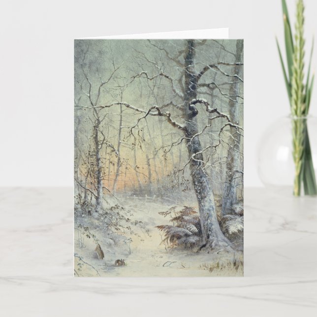 Vinterfrukost Kort (Framsida)