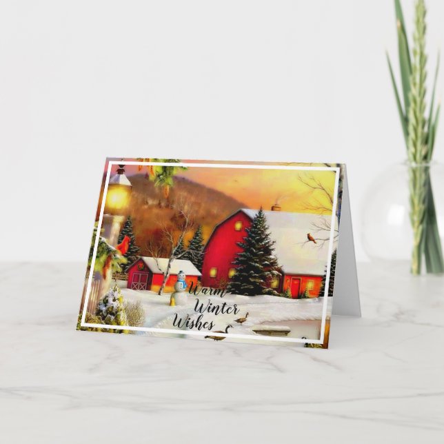 Vintergård Kort (Framsida)