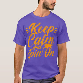 Vintergardets Behålla Lugn och centrifugering på F T Shirt