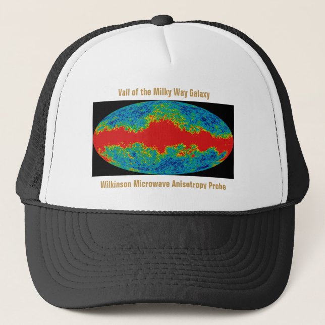 Vintergatan galaxen slöja över WMAP universum Keps (Framsida)