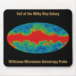 Vintergatan galaxen slöja över WMAP universum Musmatta