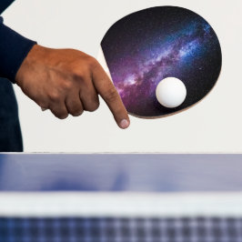 Vintergatan ljusa färger pingisracket
