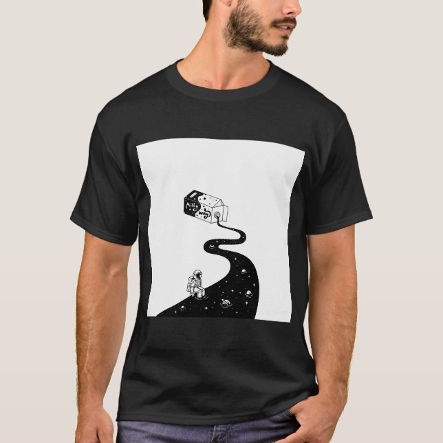 Vintergatan T Shirt (Framsida)