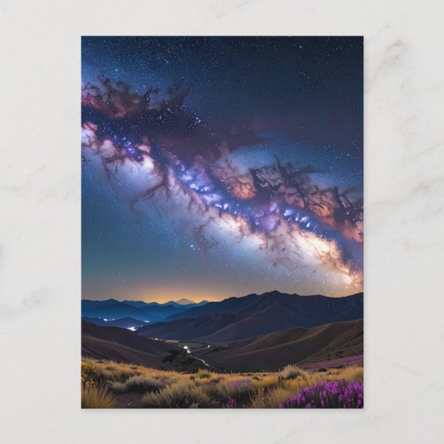 Vintergatan Vykort (Framsida)