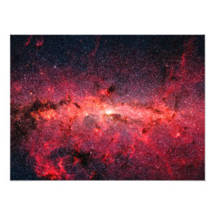 Vintergatsgalaxen Fototryck