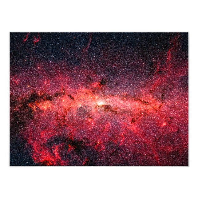 Vintergatsgalaxen Fototryck (Framsidan)