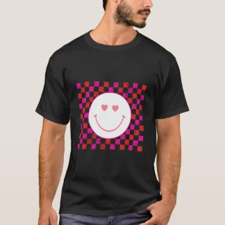 VinterGlad Ansikte Kärlek T Shirt