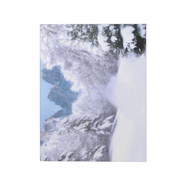 Vinterglödskrapbokning av Papper Pad Anteckningsblock (Roterad)